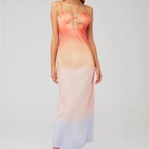 Elegant Ombre Maxi Dress